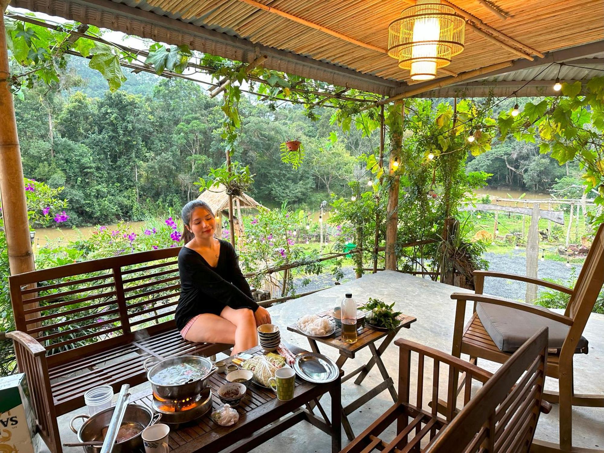 Coi Nguon Farm Glam Mang Den Hotel Kon Von Kla Luaran gambar