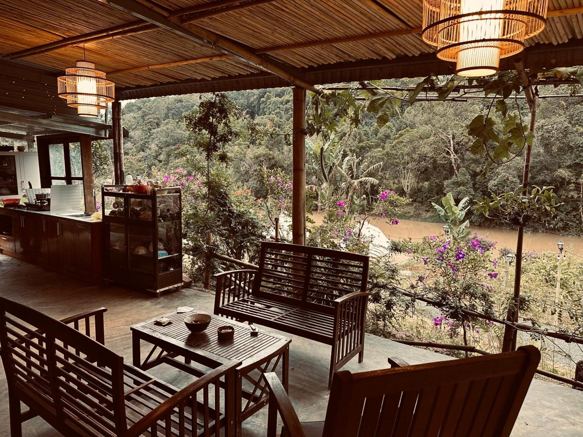 Coi Nguon Farm Glam Mang Den Hotel Kon Von Kla Luaran gambar